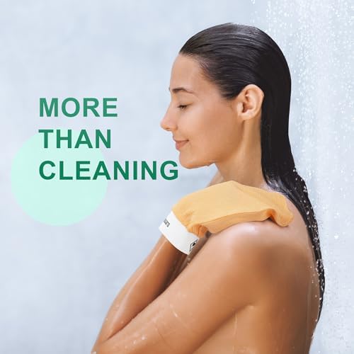 Glowara exfoliating mitt for fake tan removal